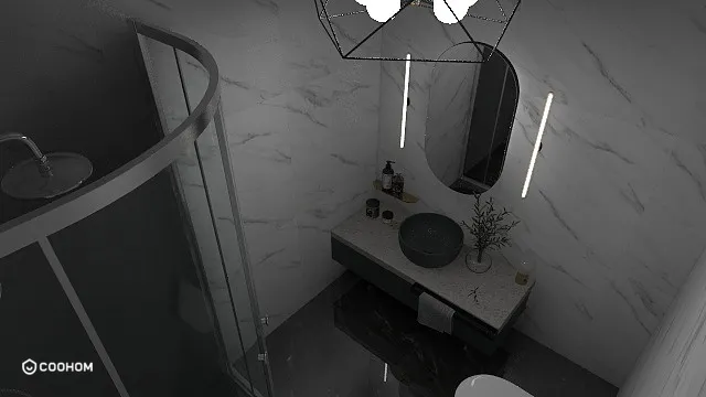 aabb89c的装修设计方案:Modern Bathroom Design