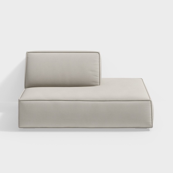 2C-11198B-sofa-two seats without support