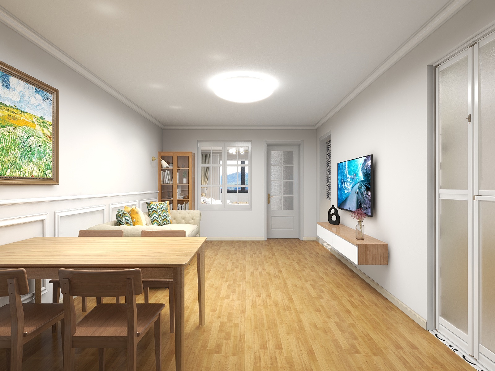 天津百变空间-综合楼现代简约装修效果图