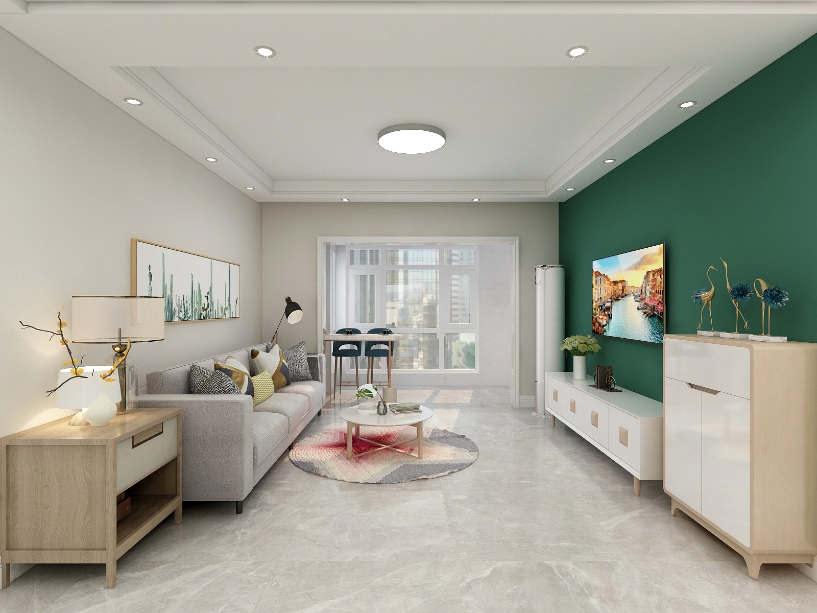 爱拉设计诗-绿地理想城-装修设计方案