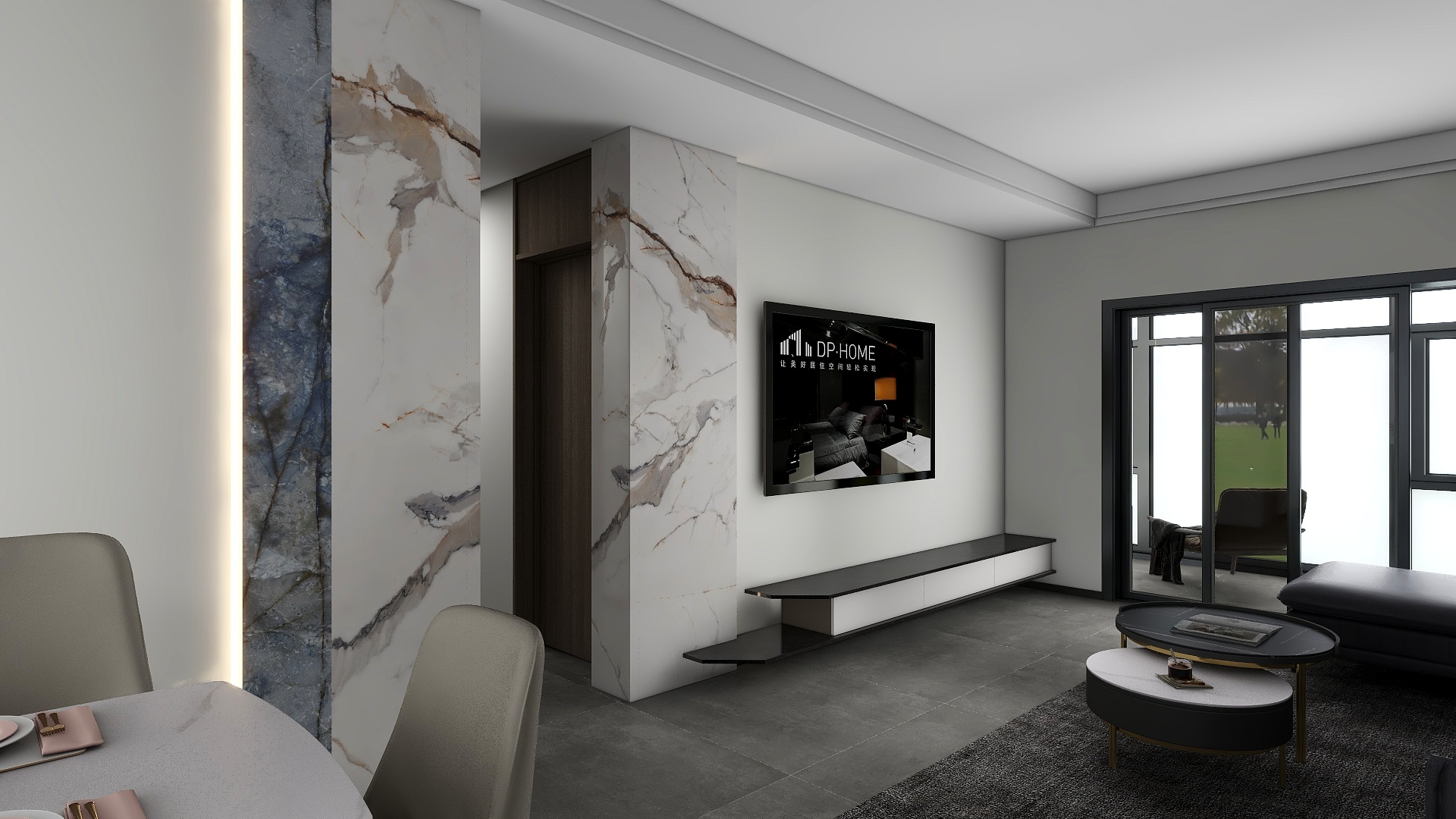 刘栋QU-东辰一品-罗丹丹-装修设计方案