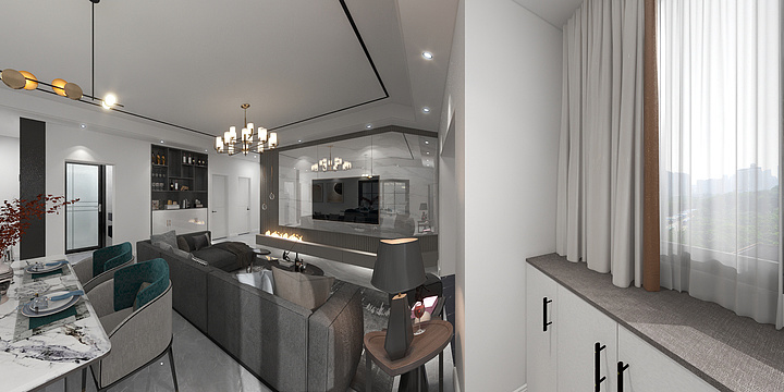 阿丰哥888-朗基13-1-801   113-装修设计方案