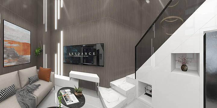 设计梦one-（锦居装饰）复式公寓1室1厅1厨1卫20m²-装修设计方案