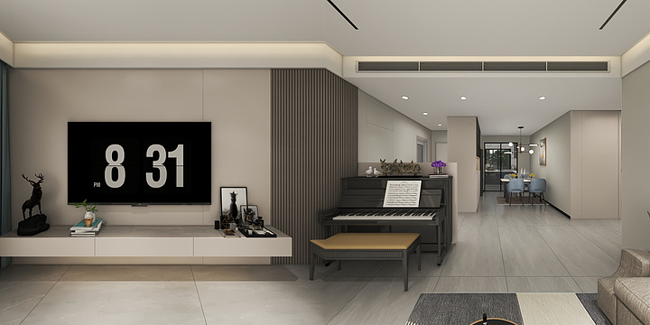 一杯水呀-西安理工大学三期-副本-装修设计方案