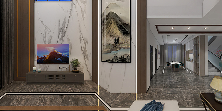 Fangcun_-码头镇自建别墅-装修设计方案