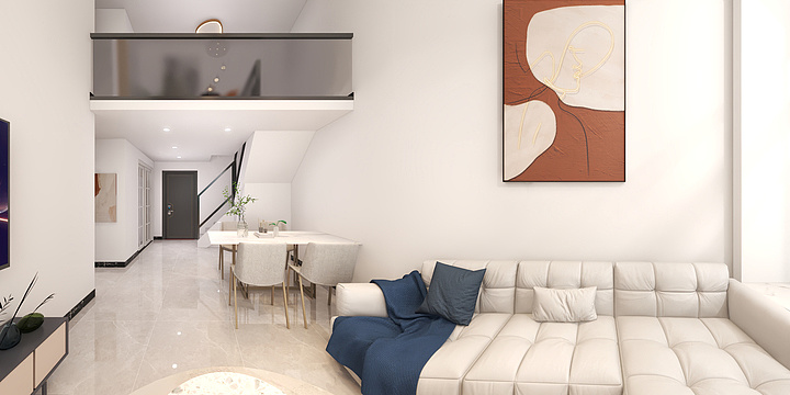 正梁空间设计-敏捷城7期4座2008-装修设计方案