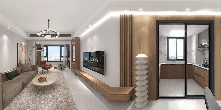 全案设计谭谭-翰林国际梅女士雅居-装修设计方案