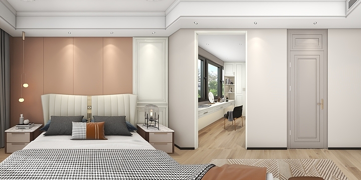 Nonolele-金茂阳光城檀悦-装修设计方案