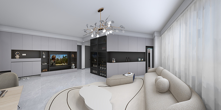 小美设计落地-江南骏岭-装修设计方案