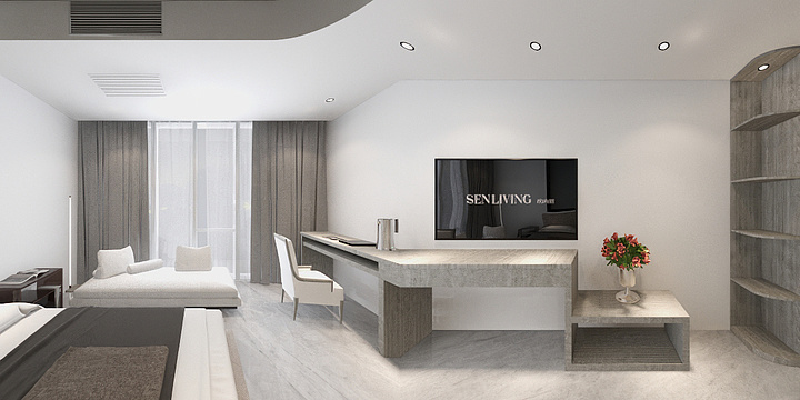 飞笔一般-宾馆-装修设计方案