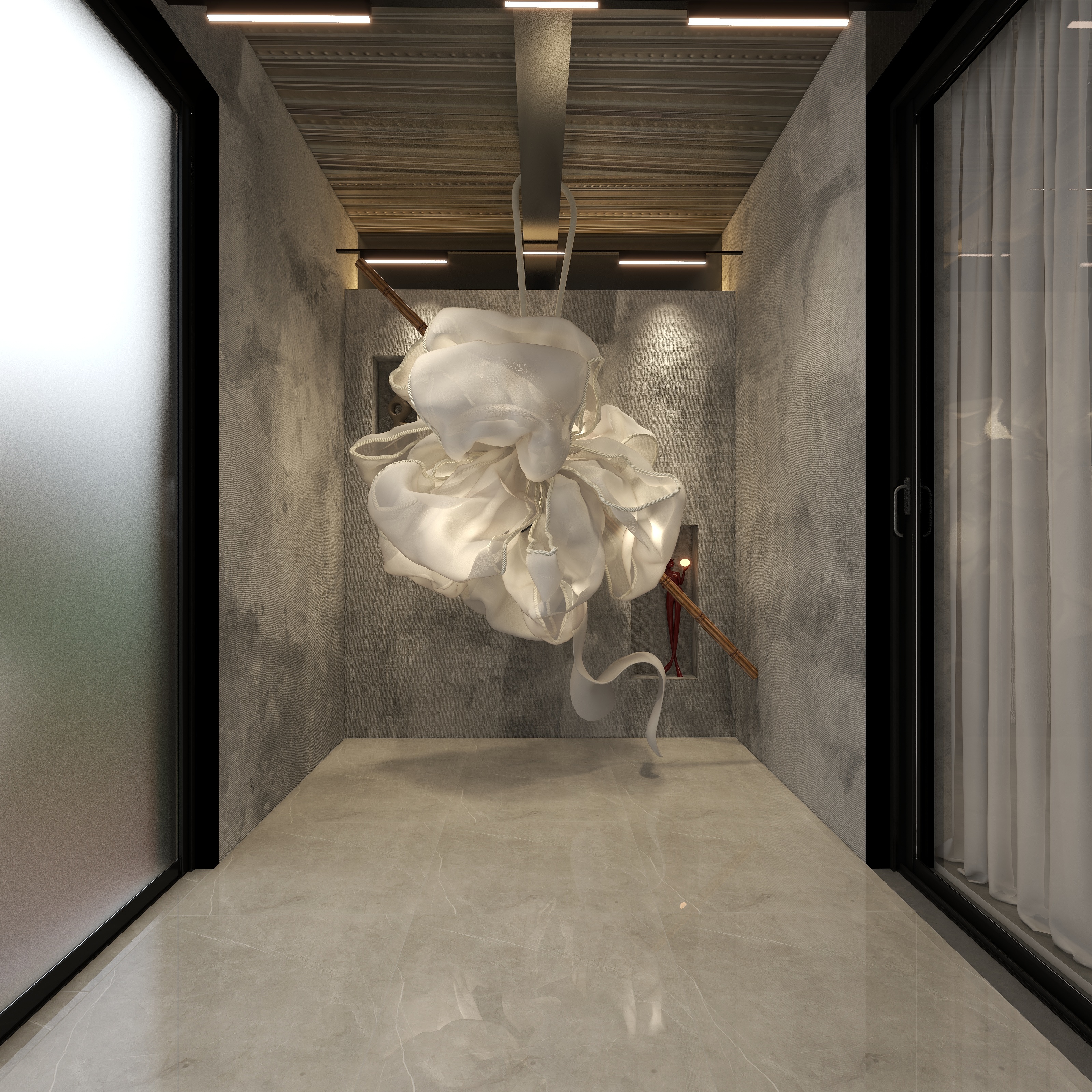 袁润泽-服装工作室装修效果图