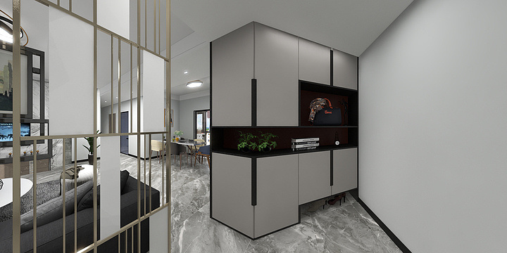 蕲春爱空间装饰-付贩顺祥小区.dwg-装修设计方案