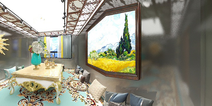 艾孜-维吾尔风格-装修设计方案