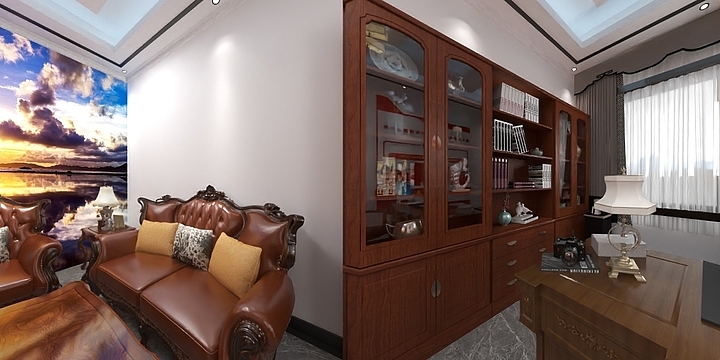 千匠工程服务-新疆城市建设设计研究院办公室-装修设计方案