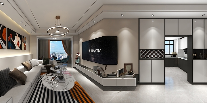 万晟阳光城.dwg-装修设计方案