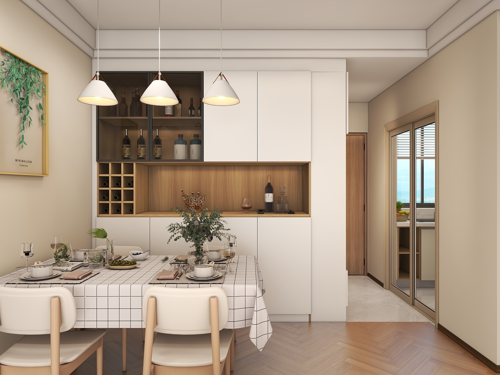 菲凡181-0751-6328-海德公园83㎡3室-装修设计方案