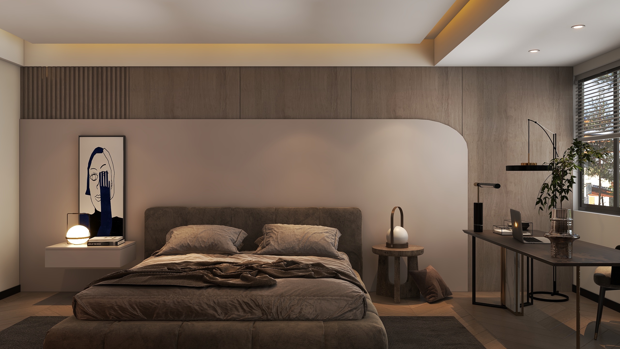 以家设计Cgzv-复式现代简约-装修设计方案