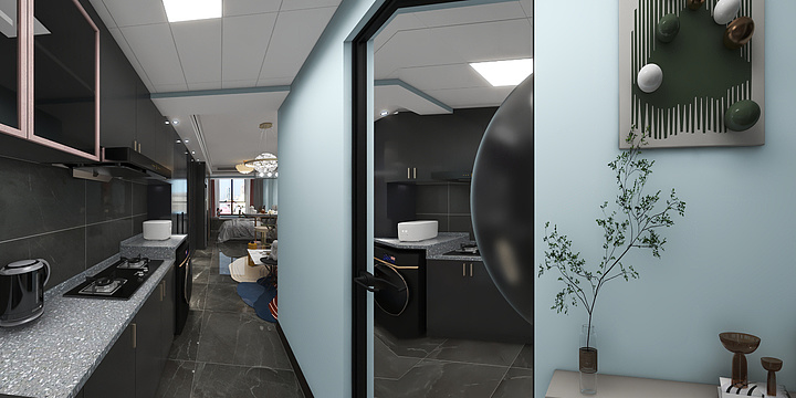 Aoki青木设计-茂业公寓A座2224室-装修设计方案