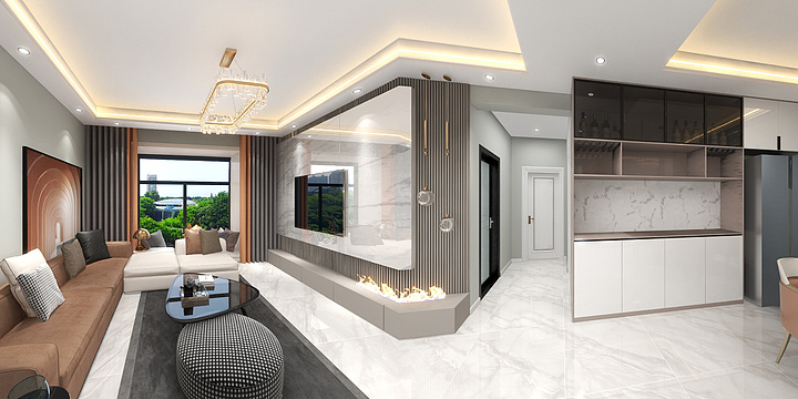 家装设计师GH-华泰效果图仅供参考-装修设计方案