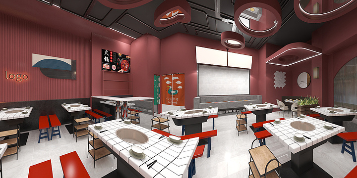 李牧梓-火锅店-2-装修设计方案