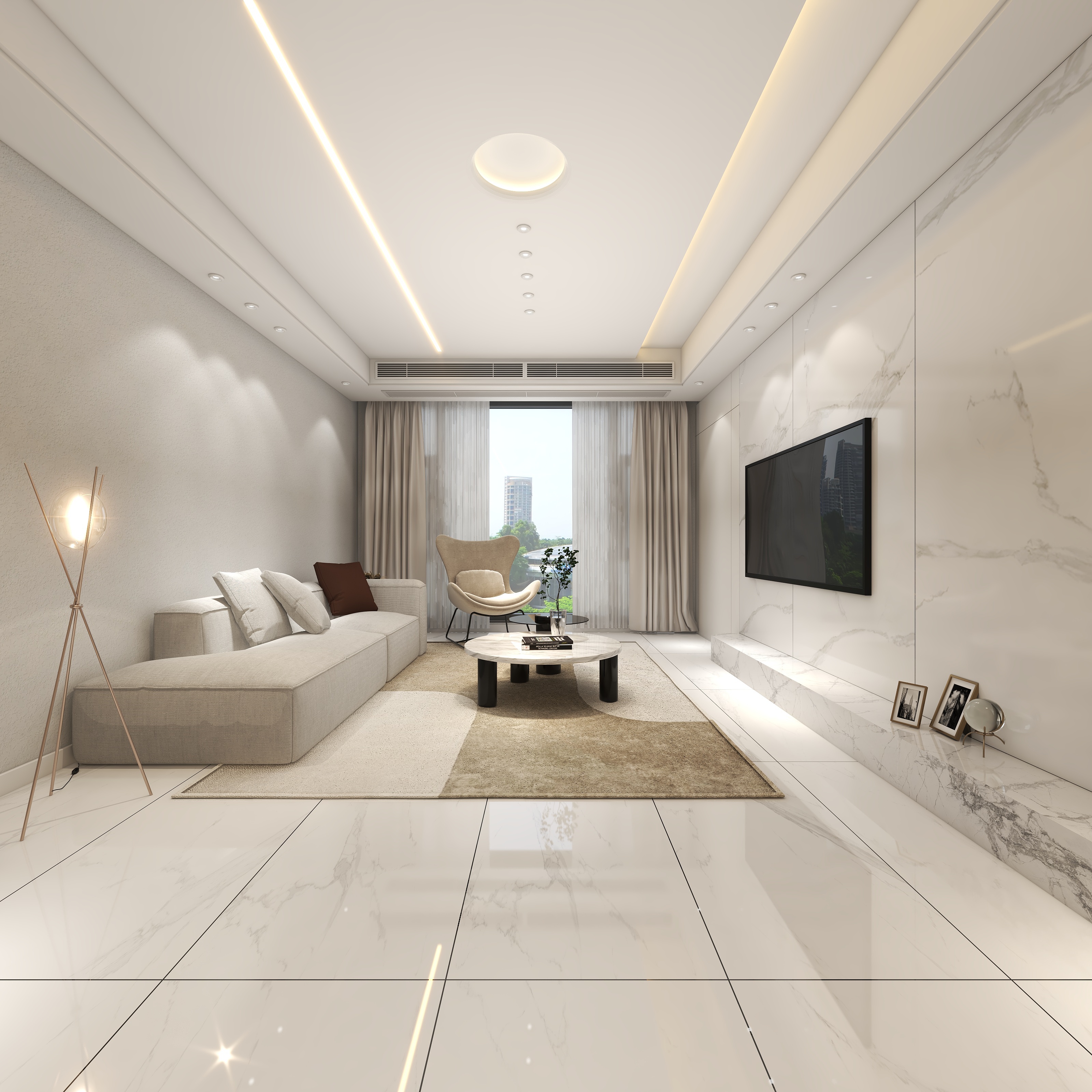 D空间设计事务所-温馨——现代风-装修设计方案