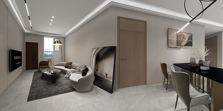 陈空间-豪丽-装修设计方案