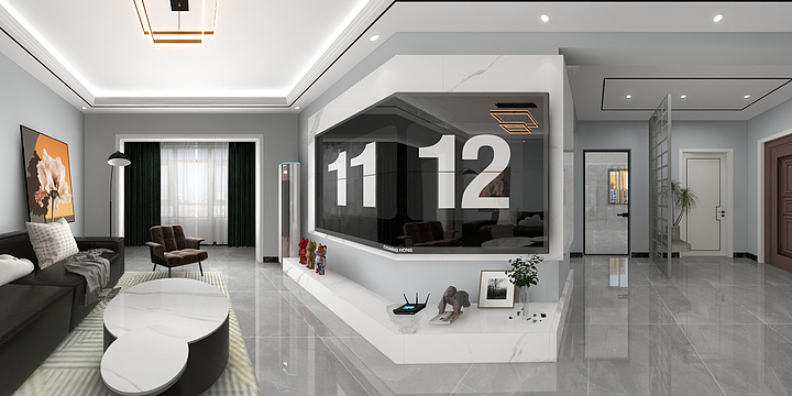 设计师侯彦龙-侯彦龙凯兴天下样板仅限一套-副本-装修设计方案