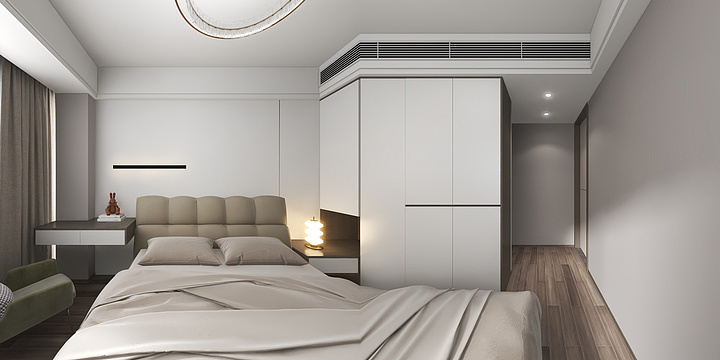 郑值-滨江印04户型.dwg-装修设计方案