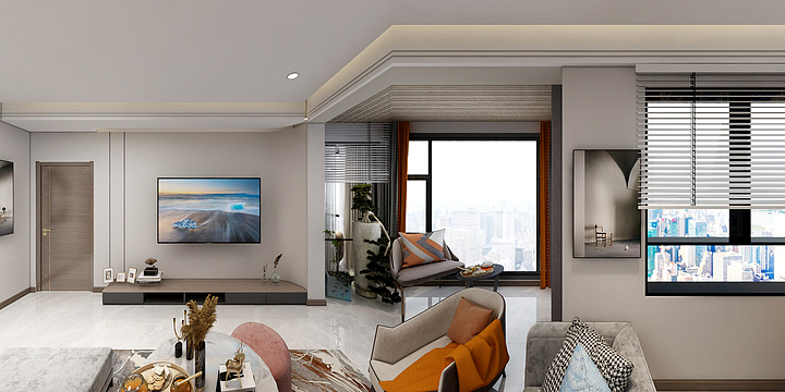 设计师李蓉-遂宁城船山区圣平澜-XG--装修设计方案