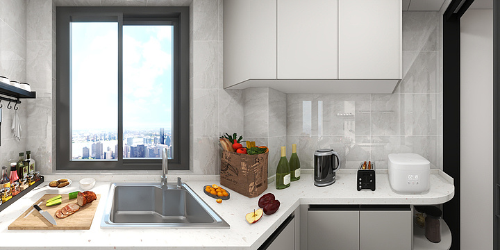 陈雄原创设计-金港瑞景1-2-901刘府雅居-装修设计方案