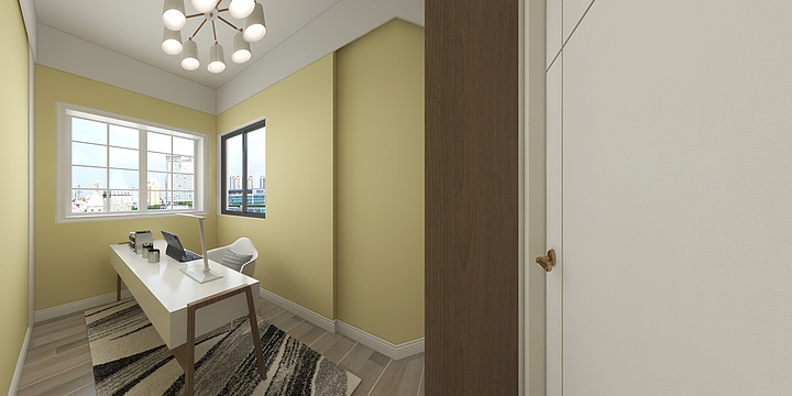 湛蓝Design-硬装专业等级考核户型-副本-装修设计方案