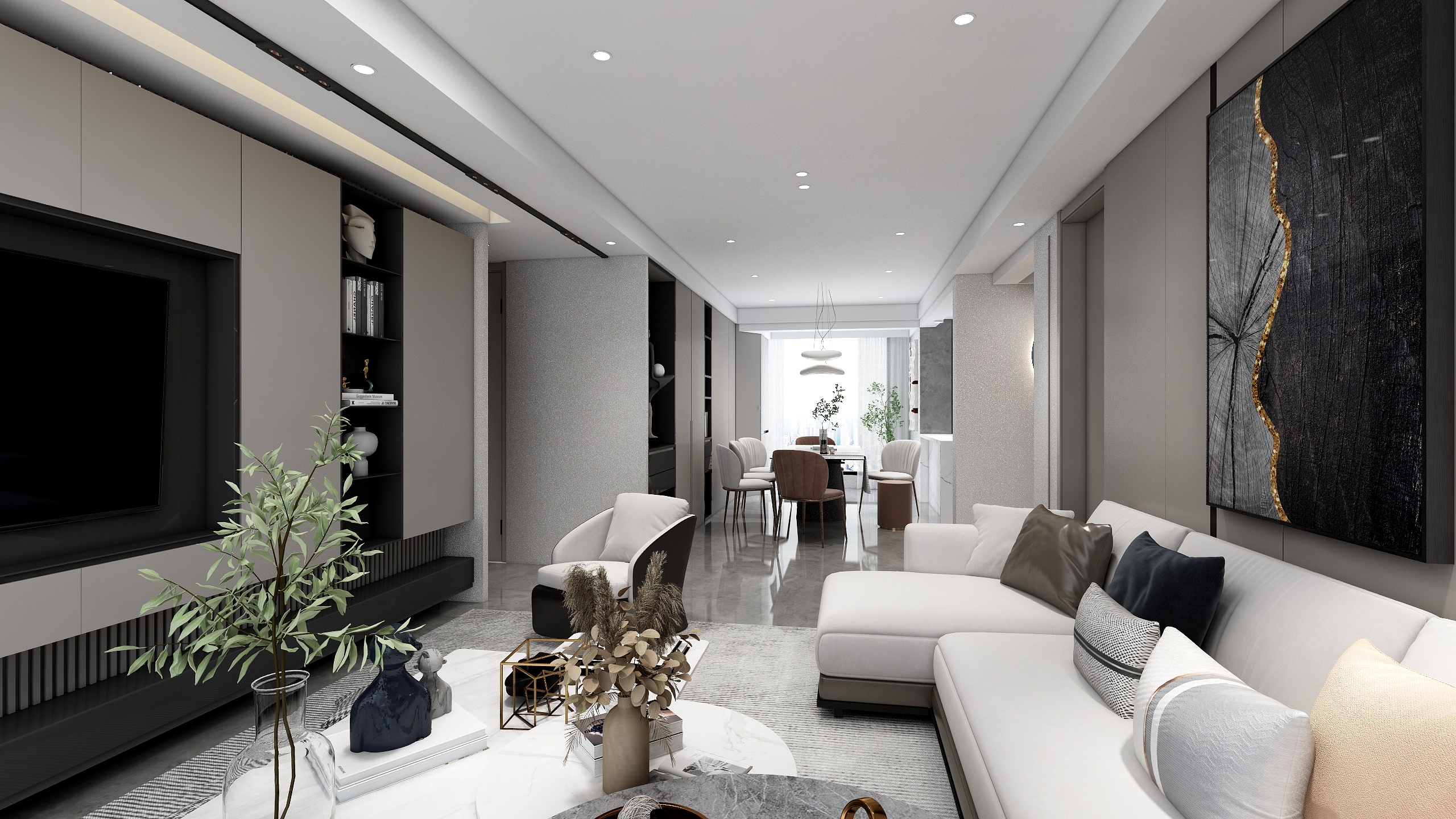 丁燕红-泽瑞悦公馆3#206效果.dwg-装修设计方案