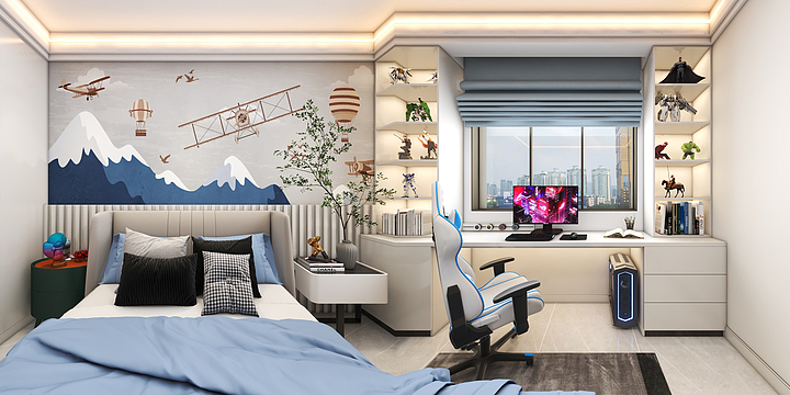 整装设计狮-介休-北辰小区166.dwg-装修设计方案