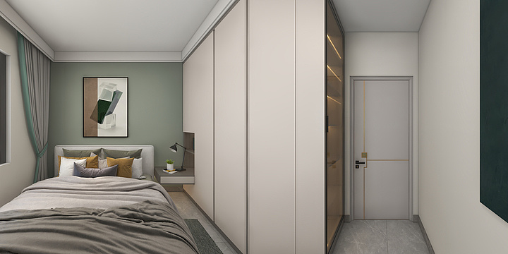 离忧设计-曾朝卿-北辰兰庭132-装修设计方案