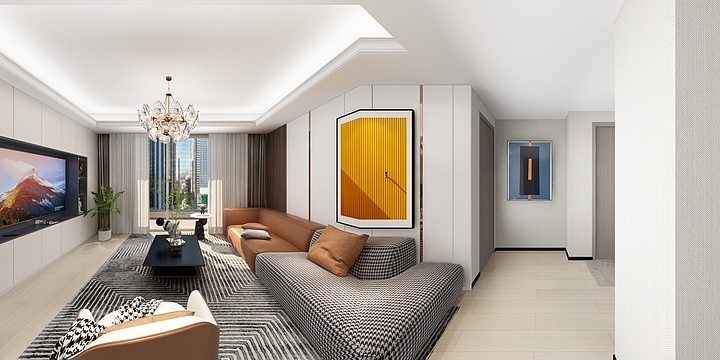 東宅正设计-东原启城4期8-1801-装修设计方案