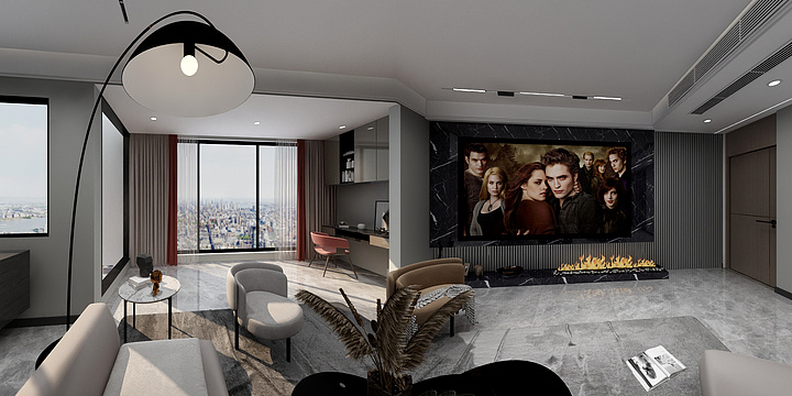 刘豪l-吴总现代简约雅居-装修设计方案