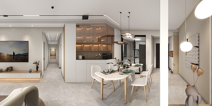 D衍界Aurorad-王姐雅居-装修设计方案