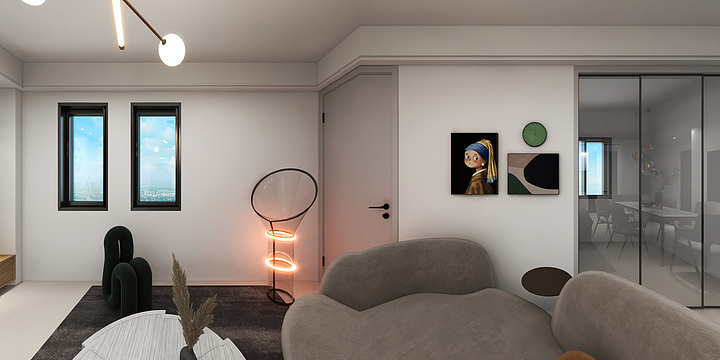 HiBob-碧水莲晴4期13#706-装修设计方案