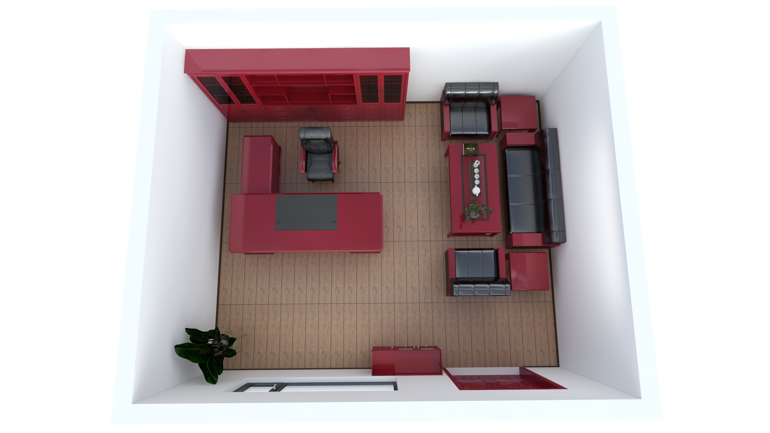 百特办公BUTP-总经理室-装修设计方案