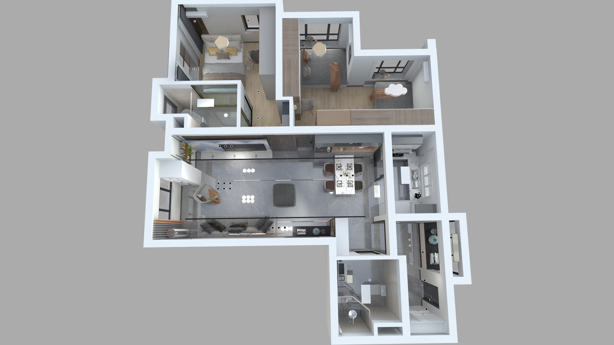 佰家铭装修吴飞-北部万科城-装修设计方案