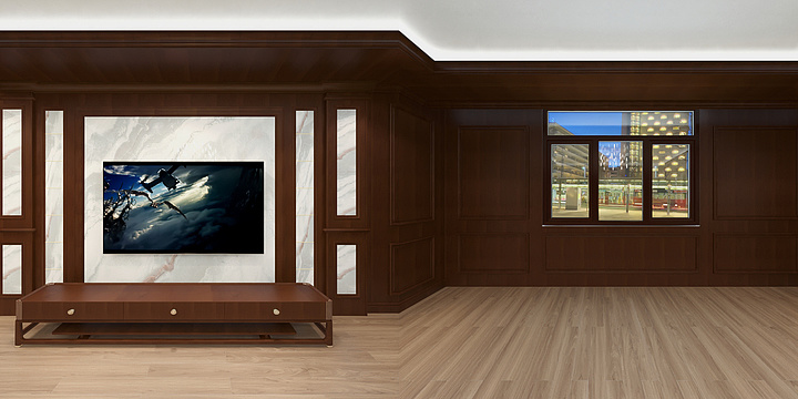 仁怀市天美集成墙面经营部-美式轻奢:张总-装修设计方案