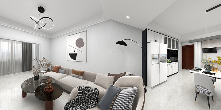 溪水设计-才子嘉园-装修设计方案