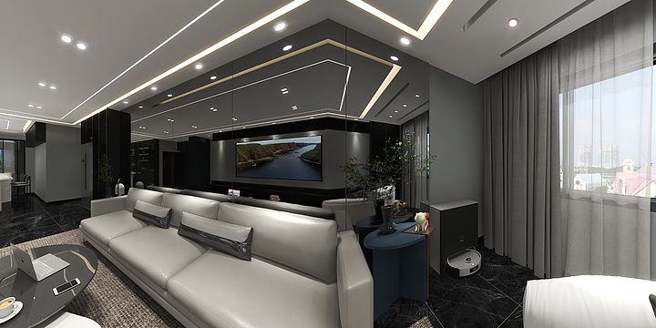 李泽黔-豪布斯卡7-801-装修设计方案