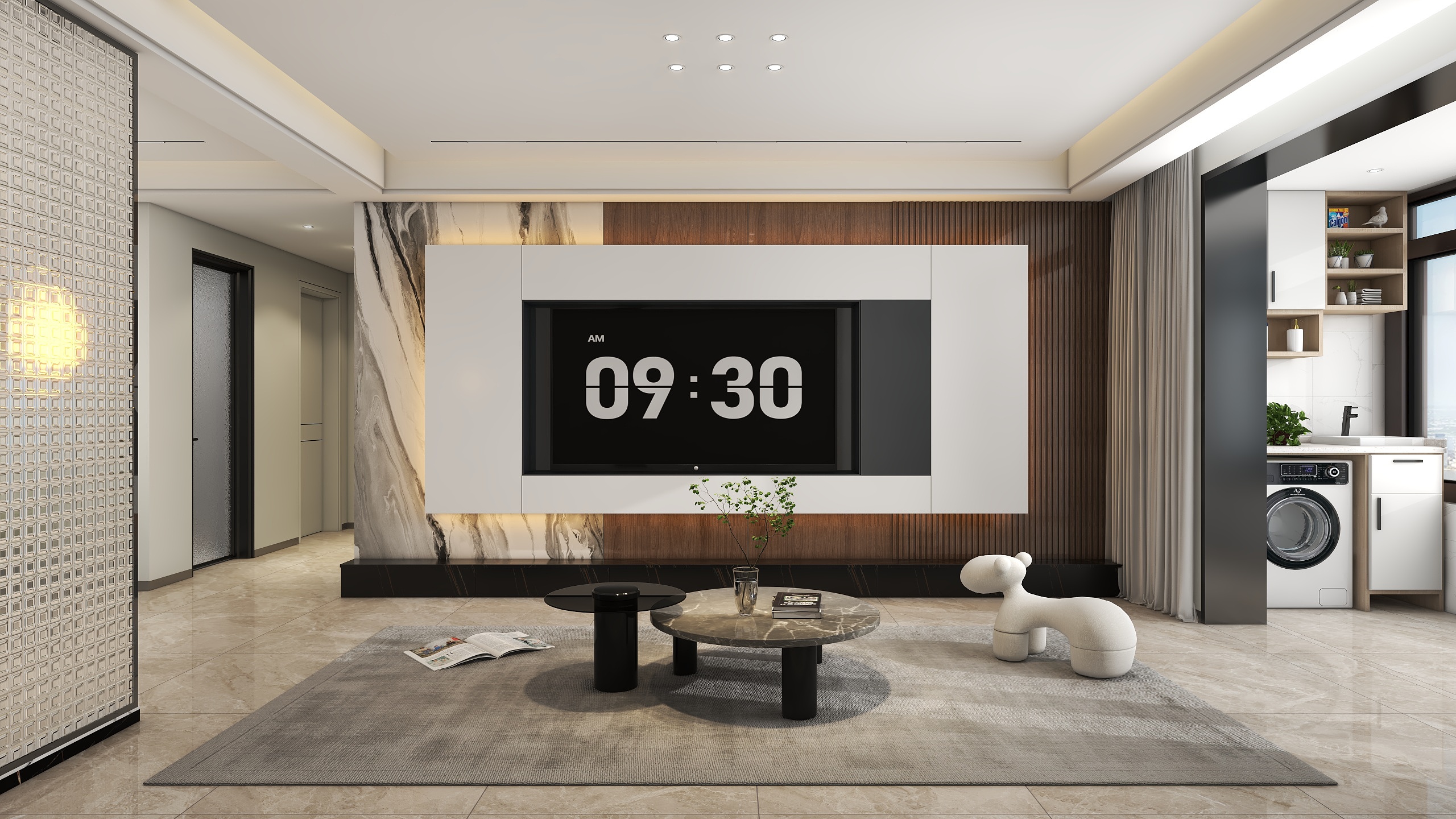 大象不吃草-祥龙苑三室2卫-装修设计方案