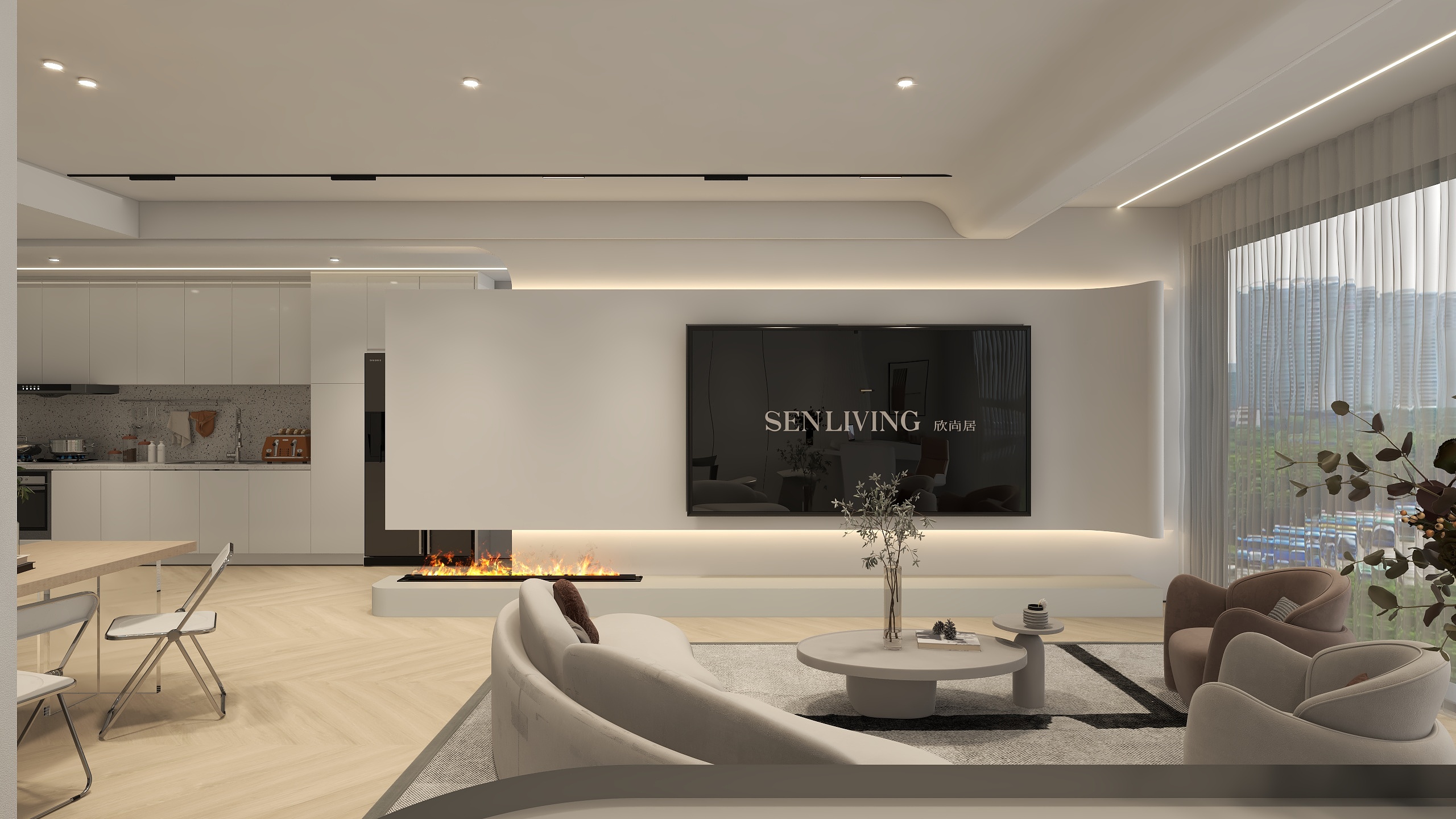 全宅智能设计胡东-金科.集美牡丹湖-装修设计方案