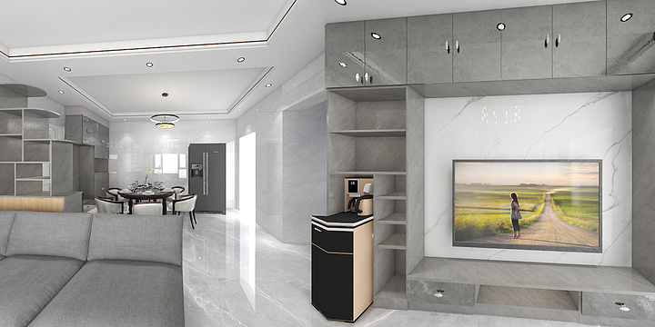 康师傅设计-遵义市高铁一号小区18栋栋平面图-装修设计方案