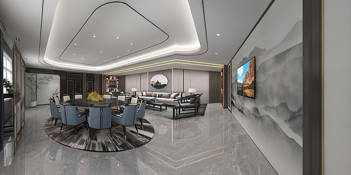 悟境设计2023-高档包厢-装修设计方案
