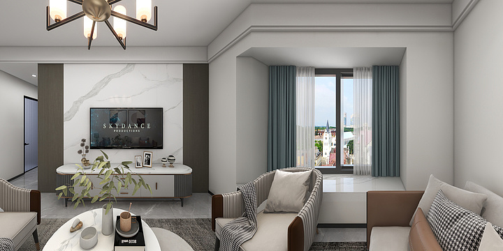 全案设计amYQ-桂东广场罗府-装修设计方案