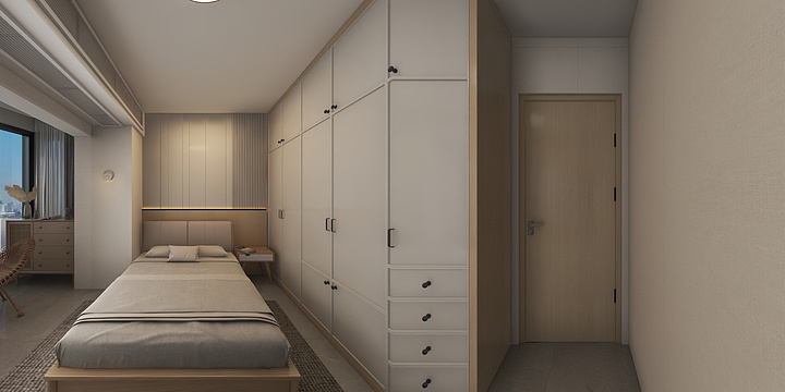 GB空间设计-一德路崔先生-装修设计方案