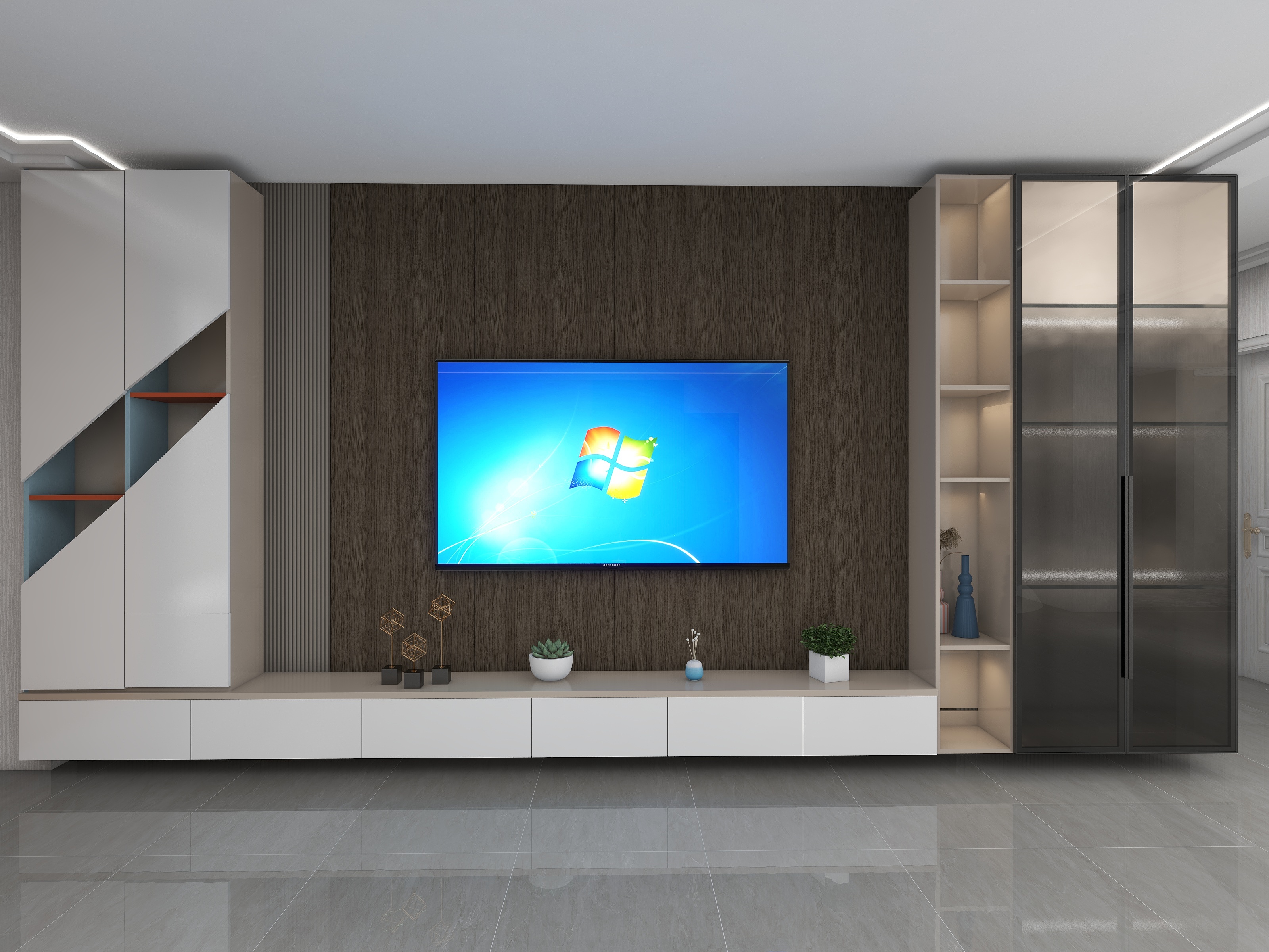 图卟设计-户型130平米轻奢风-装修设计方案